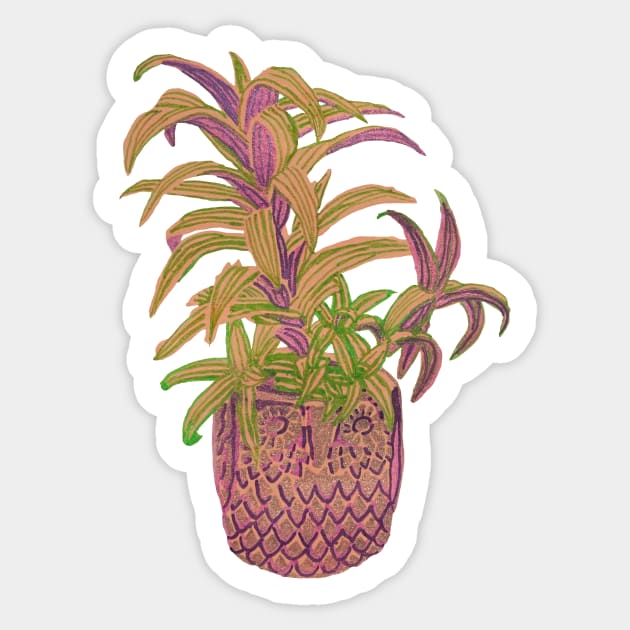 Owl Planter Sticker by RaLiz